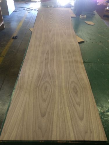 Wood veneer walnut 23x98 1pcs total 10mil paper backed &#034;exotic&#034;nxt 9-19 for sale
