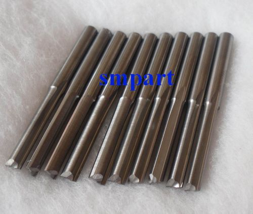 10 CNC router wood double straight cutting tool bits 4mm 22mm