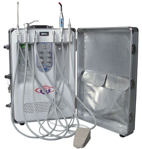 Dental unit bd-406 with air compressor suction system 3 way syringe 2h new for sale