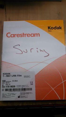 Carestream Kodak T-MAT L/RA Film 10x12 - 100 Sheet