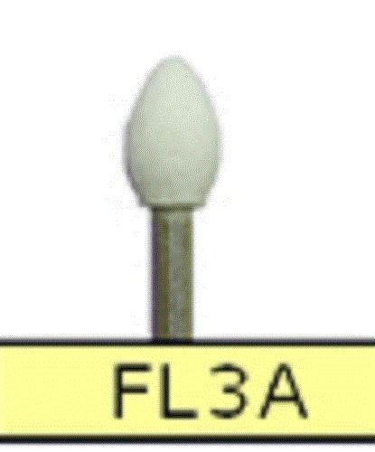 White Stones FL3A  FG Shank 120/Box for Composites