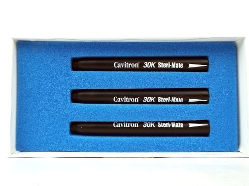 Lot of 3 Dental Ultrasonic Scaler 30k Steri-Mate Handpieces for Cavitron