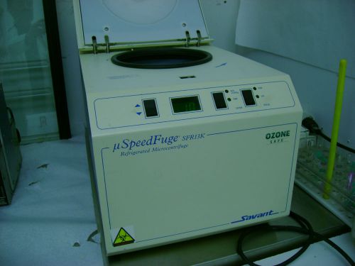 Refrigerated centrifuge savant u speed fuge 13k for sale