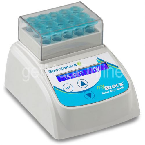 NEW ! Benchmark Scientific MyBlock Mini Portable Dry Bath - Block Heater, BSH200