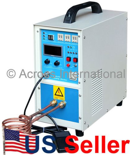 15kw 30-80khz all solid state induction heater heating melting furnace system for sale