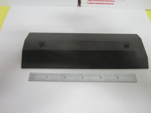 GRAPHITE PLATE FROM ION IMPLANTER VERY NICE LASER OPTICS AS IS BIN#54-01