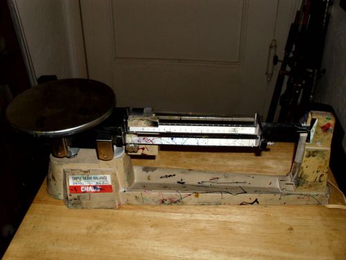 Ohaus triple beam balance scale 700 series 2610g...oldie but a goodie... for sale