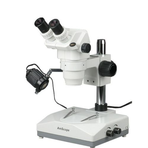 3.5x-45x ultimate zoom microscope with two lights for sale