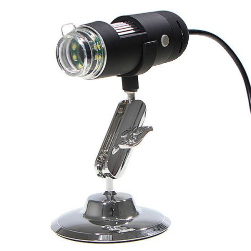 1000x usb digital microscope 8 led endoscope electronic magnifer camera stand for sale