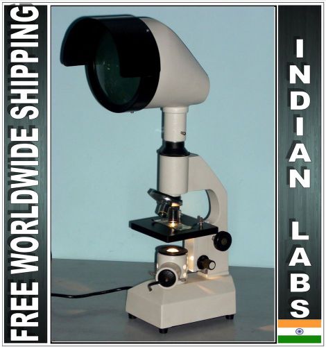 Classroom Student Microscope with Projection Screen &amp; illumination| 40X-675X