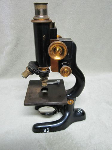 VINTAGE OPTICAL BAUSCH LOMB MICROSCOPE COLLECTABLE OK OPTICS AS IS BIN#OFC2 ii