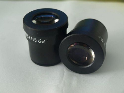 WF15X/15mm High Eyepoint Wide Angle Zoom Stereo Microscope Eyepiece Lens 30mm