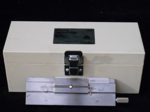 Tissue-tek accu-edge microtome disposable knife blade holder model 4687 128mm for sale