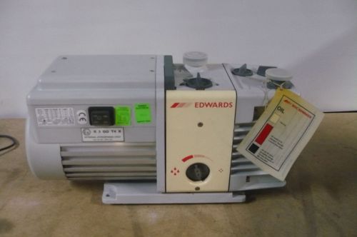 Edwards rv3 dual stage rotary vane vacuum pump for parts only must read as for sale