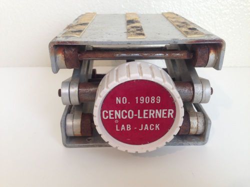 Cenco-Lerner 19089 Lab Jack, 4.75&#034; x 5.5&#034; with 10&#034; Lift