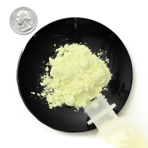 Sulfur powder, 1 oz, reagent grade 99% pure, sturdy bottle from usa - quick ship for sale