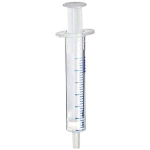 Pack of 100 National Scientific Luer-Lock Plastic Syringes Luer-Slip Syringes