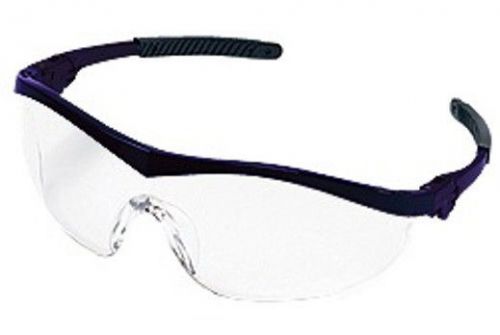 **$7.45**st120**storm safety glasses navy blue/clear**free expedited shipping** for sale
