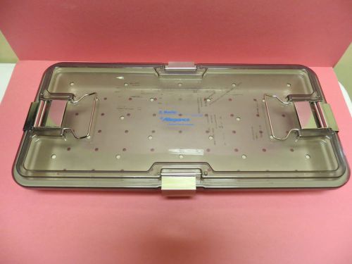 V. MUELLER SHALLOW PLASTIC CASE/CONTAINER 20-1/2&#034; x 10&#034; x 2&#034;