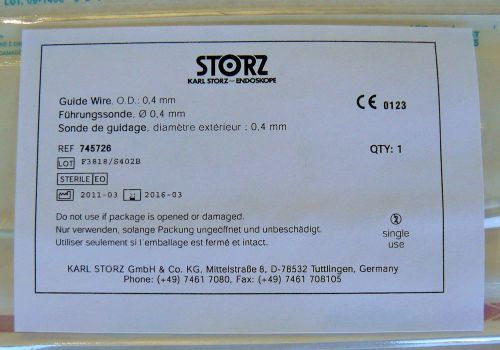 Karl Storz Guide Wires REF: 745726 (10 Total)