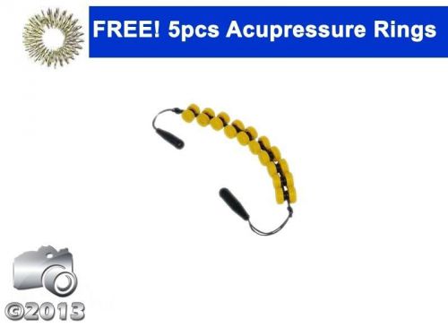 Acupressure pointed wheel massager with free 5 pcs sujok ring @orderonline24x7 for sale