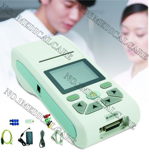 12-lead ecg/ekg machine with touch screen &amp; thermal printing system, contec for sale