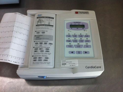 Bionet CardioCare 2000 Electrocardiogram EKG