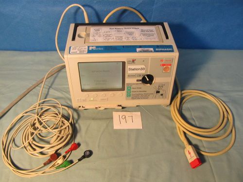 ZOLL M Series 360 JOULES MAX ECG Patient Monitor W/ 5 Lead Cable