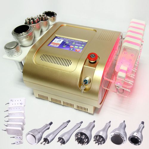 Powerful 8in1 Bipolar Octupole RF Photon Therapy 650nm Lipo Laser Cavitation Spa