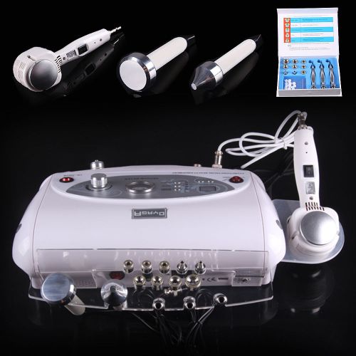 NEW 3IN1 DIAMOND MICRODERMABRASION ULTRASONIC COLD &amp; HOT HAMMER BEAUTY MACHINE