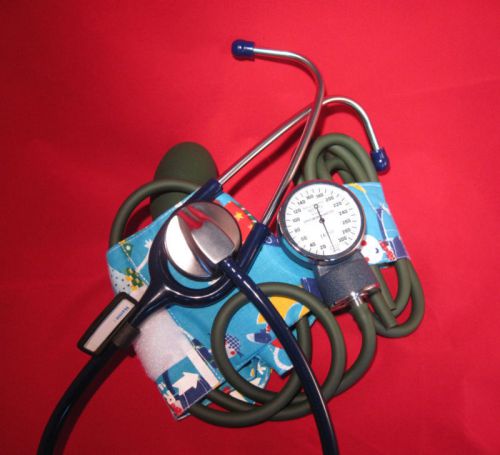 COMBO-Pedriatric Sphyg &amp;  Single Head Stainless Stethoscope AWESOME PRICE