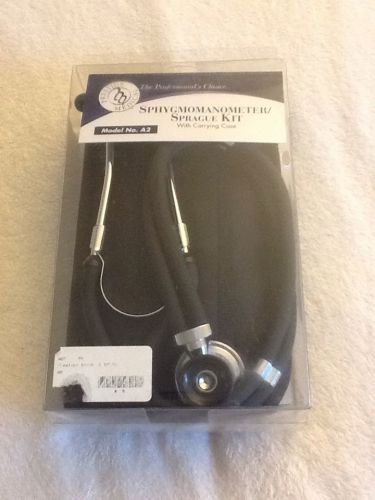 Prestige medical a2 premium aneroid sphygmomanometer and sprague kit nib for sale