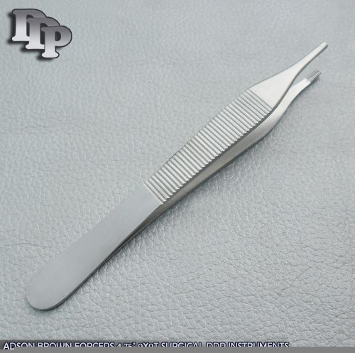 6 Adson Brown Tissue Forceps ENT Surgical Instruments