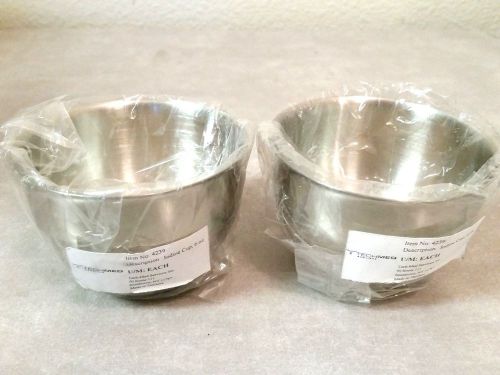 (2) New in Package Techmed 6oz Iodine Cup #4239