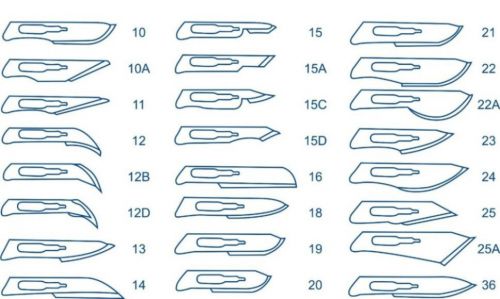 500  Scalpel Blades #20