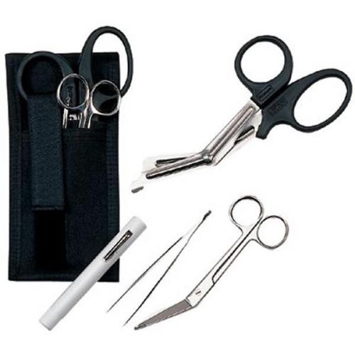 EMT EMS Cordura Holster Kit Includes Pen Light  2 types Shears 2 types Forceps