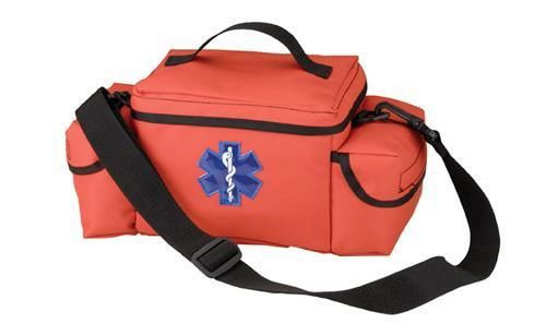 2343 new 1000d orange e.m.s emt rescue  bag - 6&#039;&#039; x 6 1/2&#039;&#039; x 12 1/2&#039;&#039; for sale