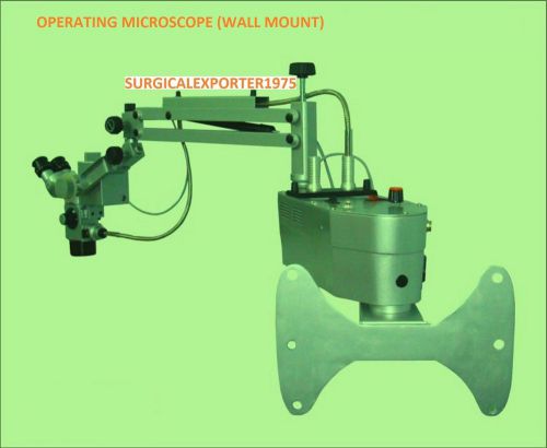 Wall mount ent microscope slit lamp attachment 3 mirror gonioscope bp apparatus for sale