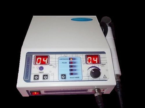 Ultrasound Machine 1 Mhz Portable Physical Therapy Therapeutic Chiropractic New