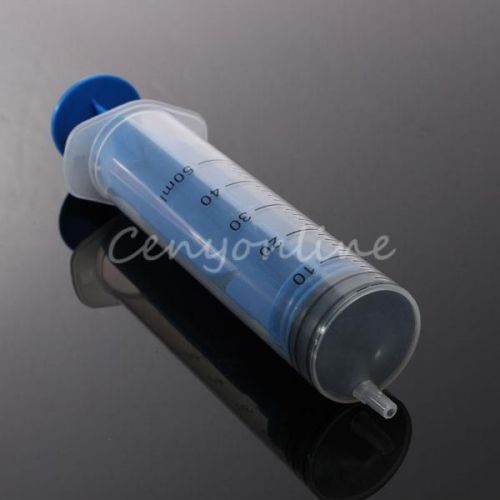 50ml bule disposable syringe for measuring hydroponics nutrient plastic for sale