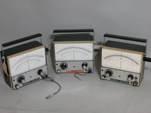 Lot of 3 orion research ionalyzer specific ion &amp; ph meters 399a/f 407a &amp; 407a/f for sale