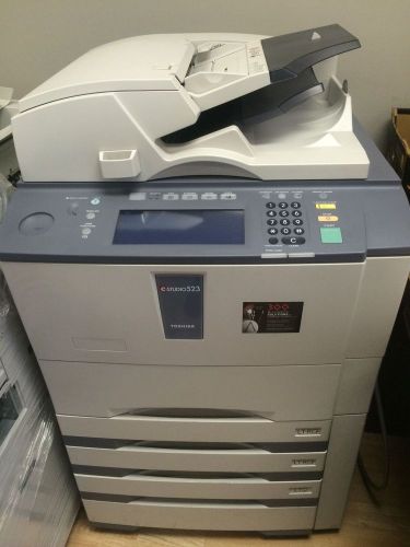 Toshiba e-studio 523 high output copier system, high speed scanner and gm2041 for sale