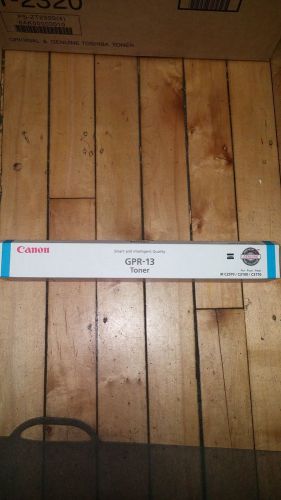 Canon GPR-13 New Original Cyan Toner Cartridge