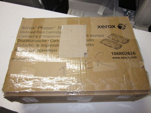 NEW Genuine Xerox 106R02626 Metered Print Cartridge Black (2pk) Phaser 3635MFP