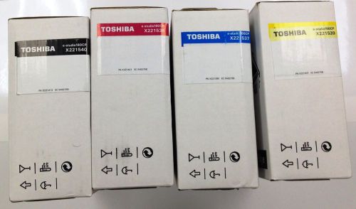 Genuine Toshiba Toner for e-Studio 180CP X221537 / X221538 / X221539 / X221540