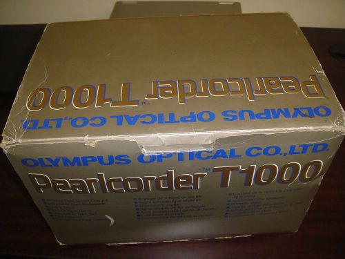 Olympus Pearlcorder T1000 Microcassette Transcriber