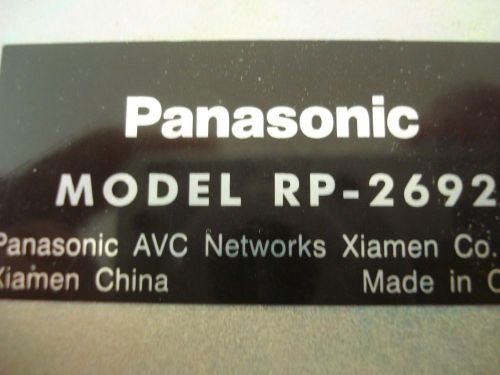 Panasonic RP2692 foot pedal for RR830 and RR930 Transcriber Dictation Recorder