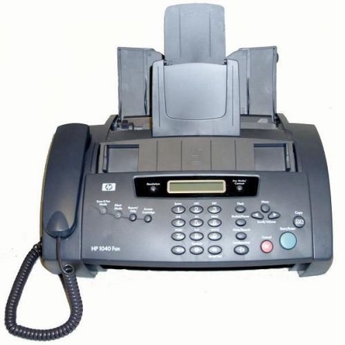 HP 1040 Inkjet Fax Machine w/ Built In Headset  print  Copy/  Scan /Fax/
