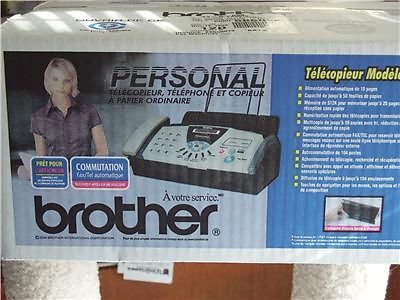 BROTHER PERSONAL 575 PLAIN-PAPER FAX PHONE &amp; COPIER