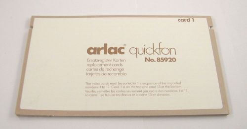 Arlac Spare Tabs For Quickfon Art